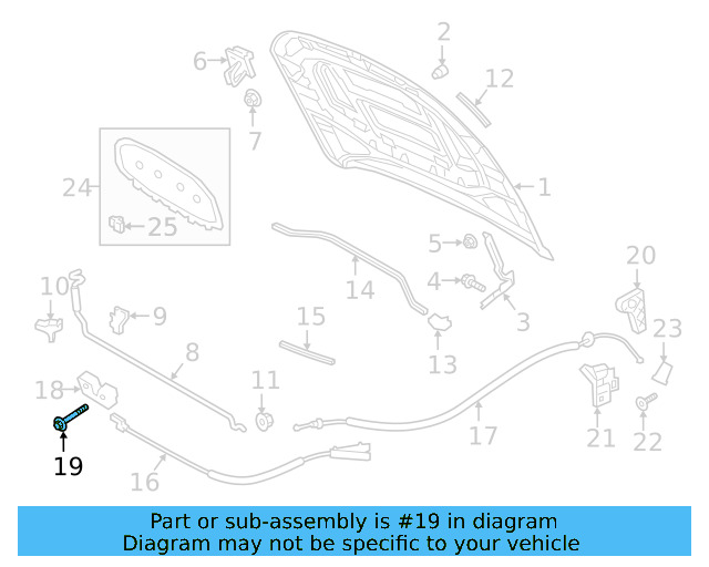 Lock & Switch Bolt WHT-000-425 - View 52