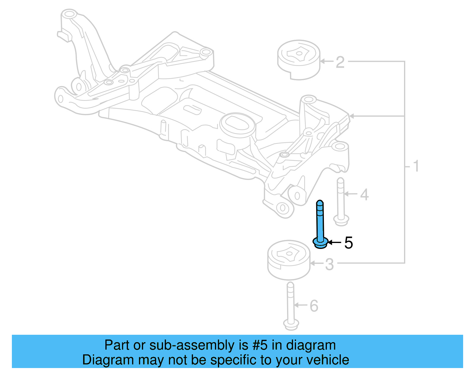 Mount Bolt WHT-000-431-A - View 27