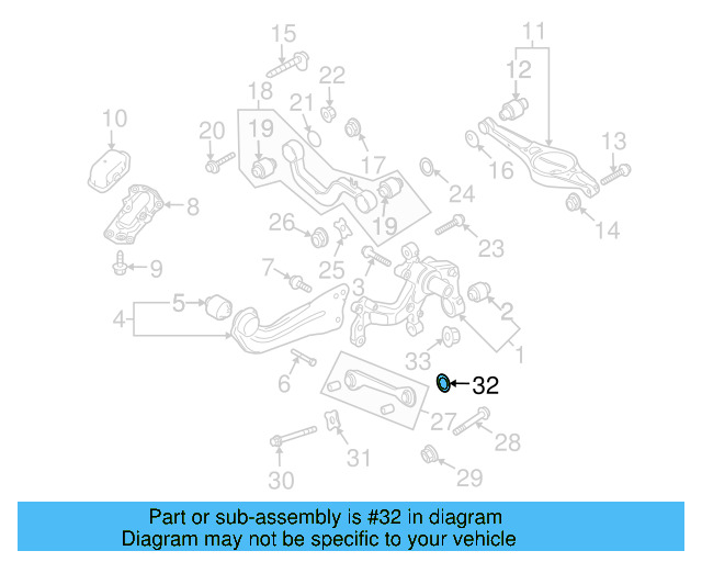 Upper Control Arm Lock Washer WHT-000-724 - View 36