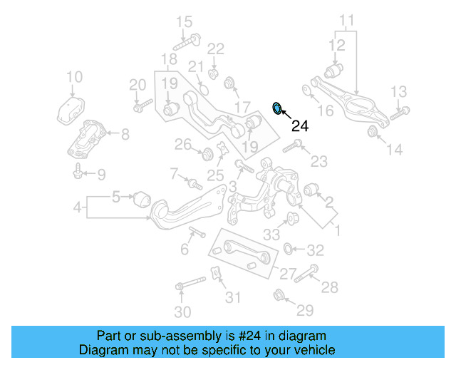 Upper Control Arm Lock Washer WHT-000-724 - View 37