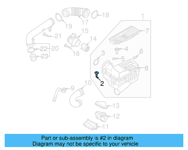 Air Cleaner Assembly Screw WHT-002-087 - View 21