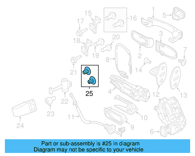 Door Check Bolt WHT-002-109 - View 15