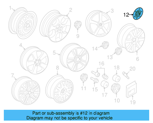 Wheel Bolt WHT-002-437 - View 37
