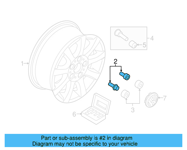 Wheel Bolt WHT-002-437 - View 98