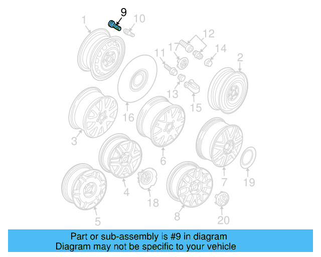 Valve Stem 311-601-361 - View 37