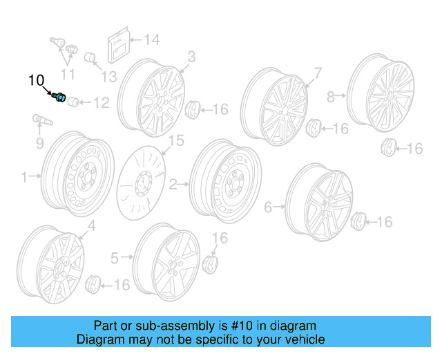 Wheel Bolt WHT-002-437 - View 42