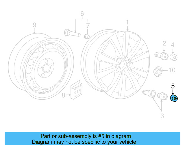 Wheel Bolt WHT-002-437 - View 113
