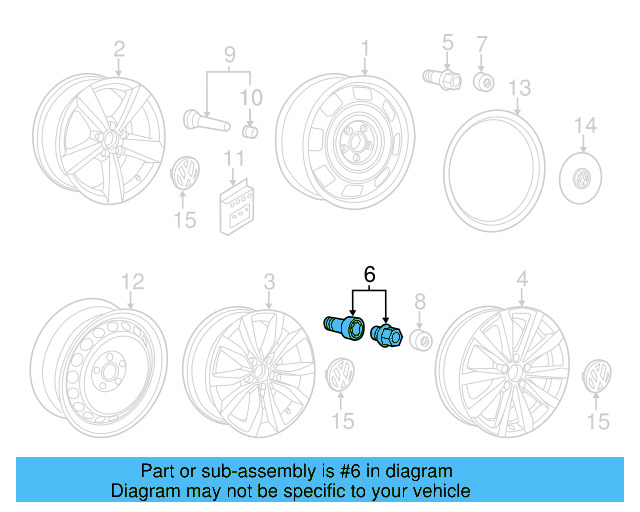 Wheel Bolt WHT-002-437 - View 45