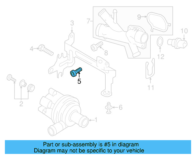 Seat Back Frame Screw WHT-002-796 - View 13