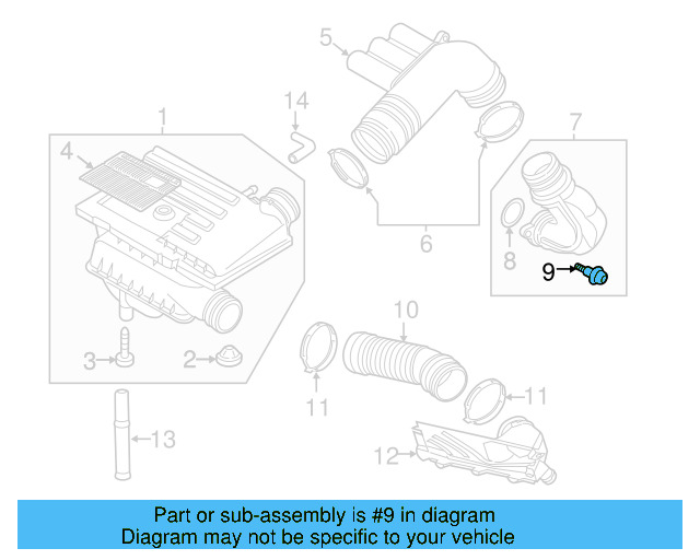 Intake Pipe Bolt WHT-003-261 - View 7