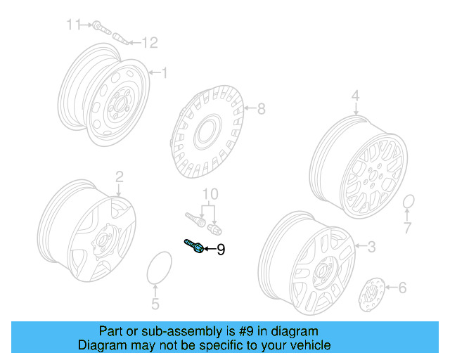 Wheel Bolt WHT-002-437 - View 84