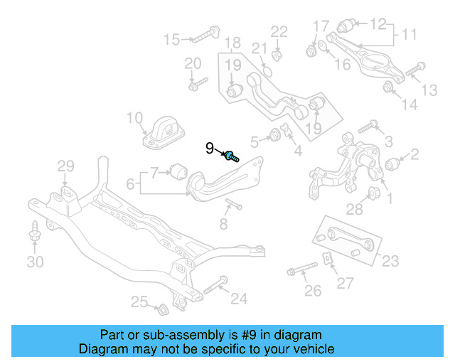 Trailing Arm Bolt WHT-003-468 - View 15