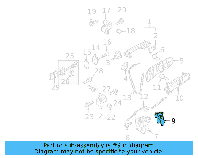 Lock Cover 5K0-837-349-B - View 54