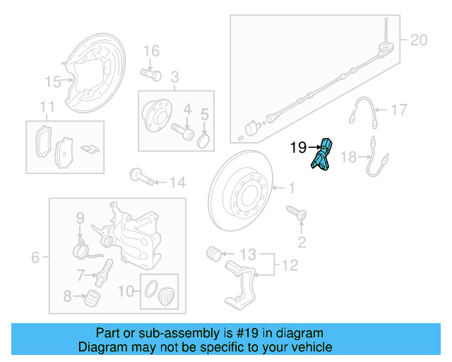 Speed Sensor WHT-003-858 - View 16