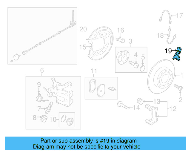 Speed Sensor WHT-003-858 - View 22