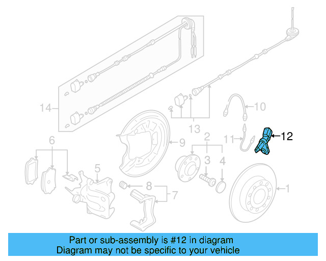 Speed Sensor WHT-003-858 - View 51