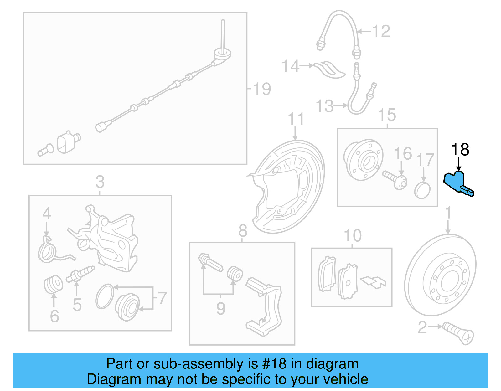ABS Wheel Speed Sensor WHT-003-859-B - View 10