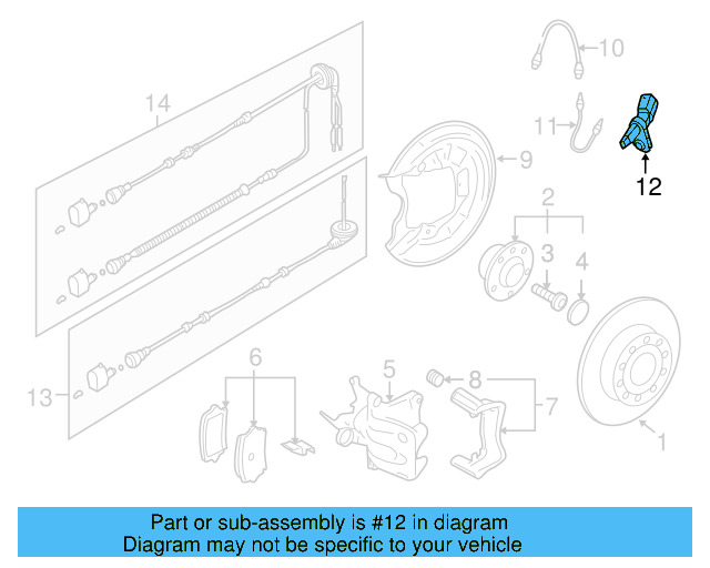 Speed Sensor WHT-003-858 - View 55
