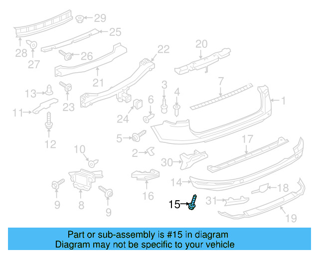 Console Body Screw N-911-883-01