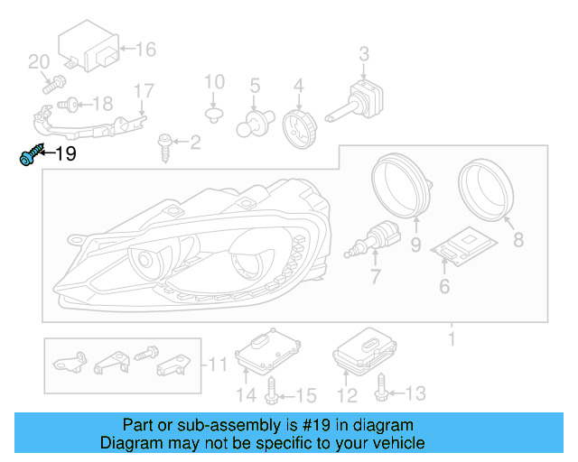 Front Mount Bracket Bolt N-910-799-01 - View 63