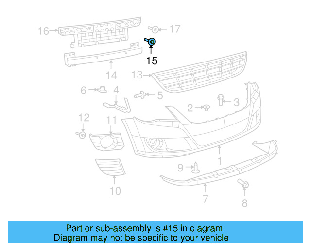 Impact Bar Bolt WHT-004-508