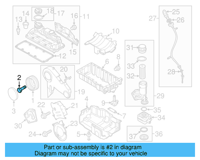 Vibration Damper Bolt WHT-004-573 - View 36