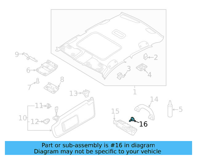 Head Air Bag Bolt WHT-004-633 - View 4