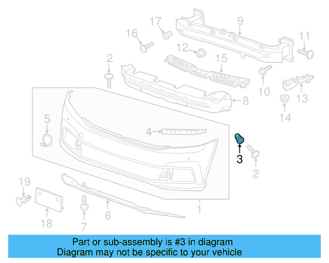 Fender Liner Nut WHT-004-694 - View 42