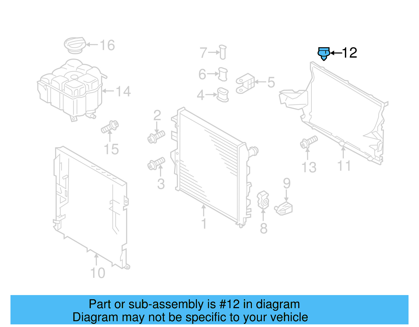 Cooling Duct Rivet WHT-004-750 - View 12