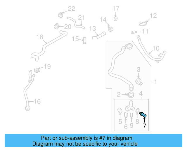 Thermostat Housing Seal WHT-005-190 - View 52