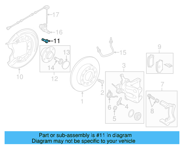 Splash Shield Bolt WHT-005-227 - View 27