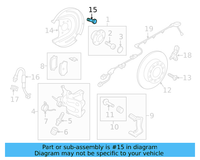 Splash Shield Bolt WHT-005-227 - View 29