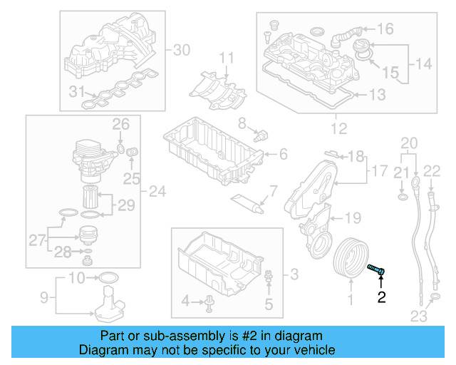 Vibration Damper Bolt WHT-005-322 - View 48