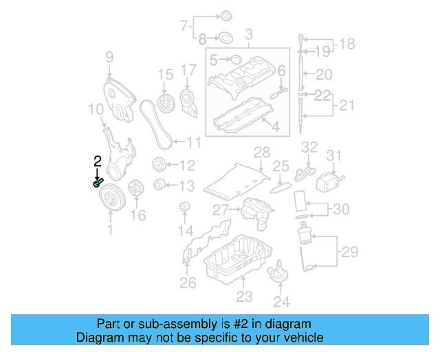 Vibration Damper Bolt WHT-005-322 - View 50