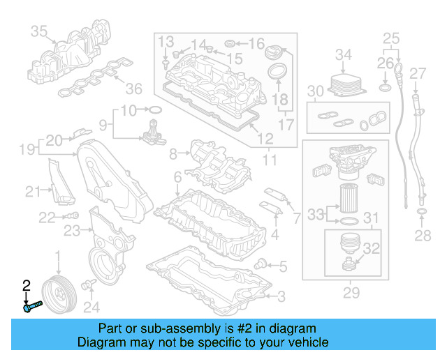 Vibration Damper Bolt WHT-005-322 - View 52