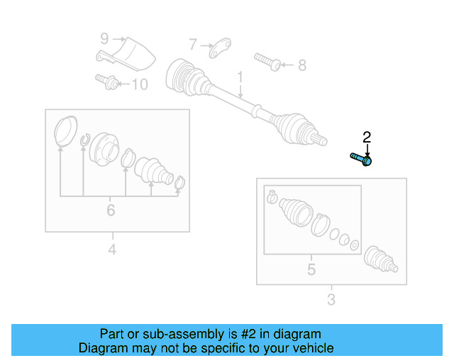Axle Bolt WHT-005-437-A - View 19
