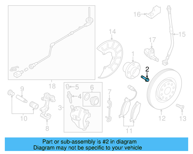 Axle Bolt WHT-005-437-A - View 50