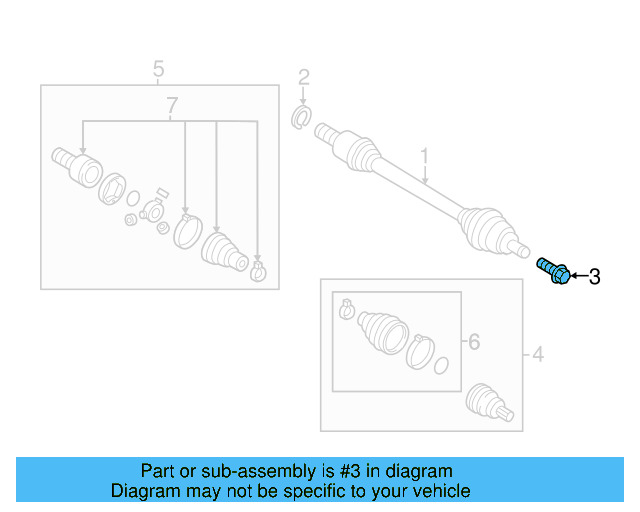 Axle Bolt WHT-005-437-A - View 49