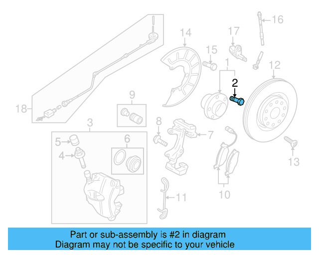 Axle Bolt WHT-005-437-A - View 48