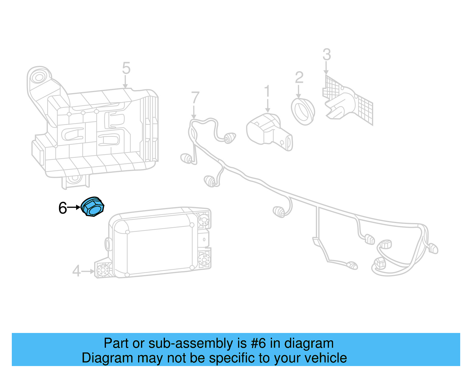 Blind Spot Detection System Warning Sensor Nut WHT-005-560 - View 13