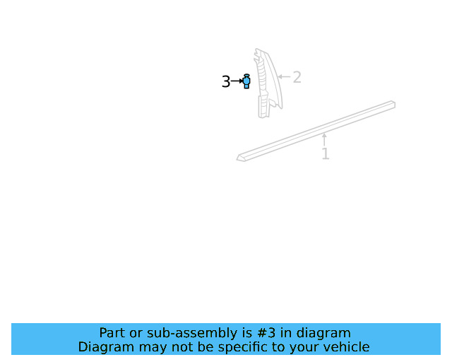 Corner Trim Clip WHT-005-838 - View 8