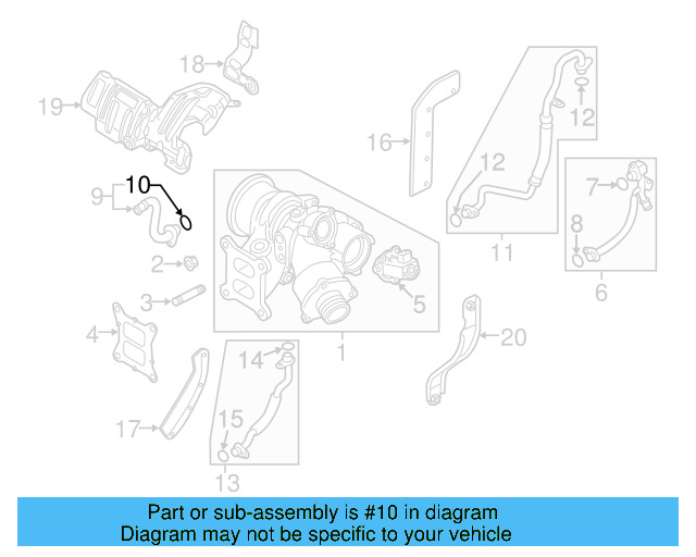 Water Inlet Pipe O WHT-006-114 - View 8