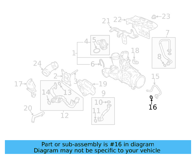 Water Inlet Pipe O WHT-006-114 - View 14
