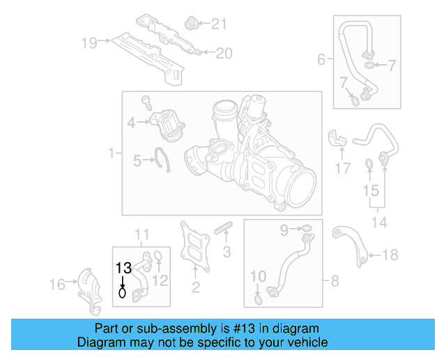 Water Inlet Pipe O WHT-006-124 - View 6