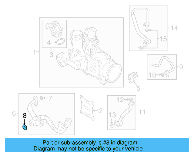 Water Inlet Pipe O WHT-006-124 - View 49