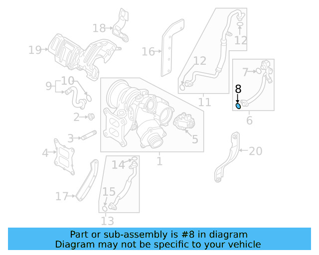 Water Inlet Pipe O WHT-006-124 - View 15