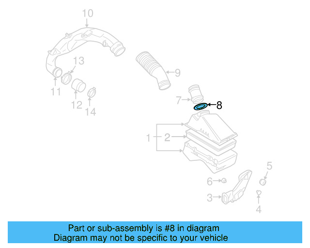 Air Mass Sensor Gasket WHT-006-727 - View 43