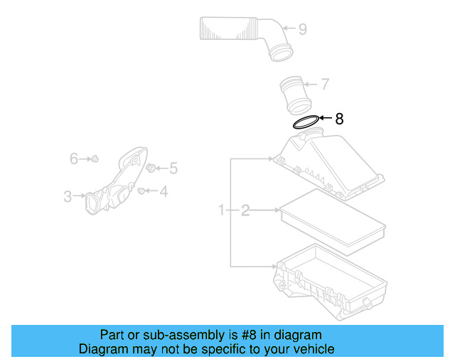 Air Mass Sensor Gasket WHT-006-727 - View 38