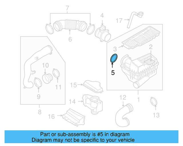 Air Mass Sensor Gasket WHT-006-727 - View 16