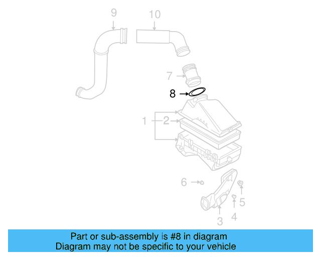 Air Mass Sensor Gasket WHT-006-727 - View 17